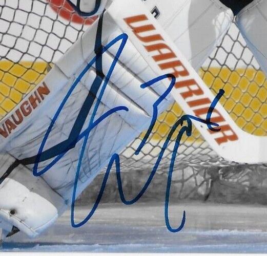 Autographed Edmonton Oilers Jack Campbell 8x10 Photo Original