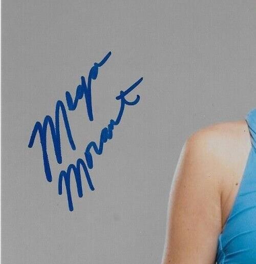 Photo autographiée de catch signée par Megan Morant WWE Smack Down 8x10 #6 Original