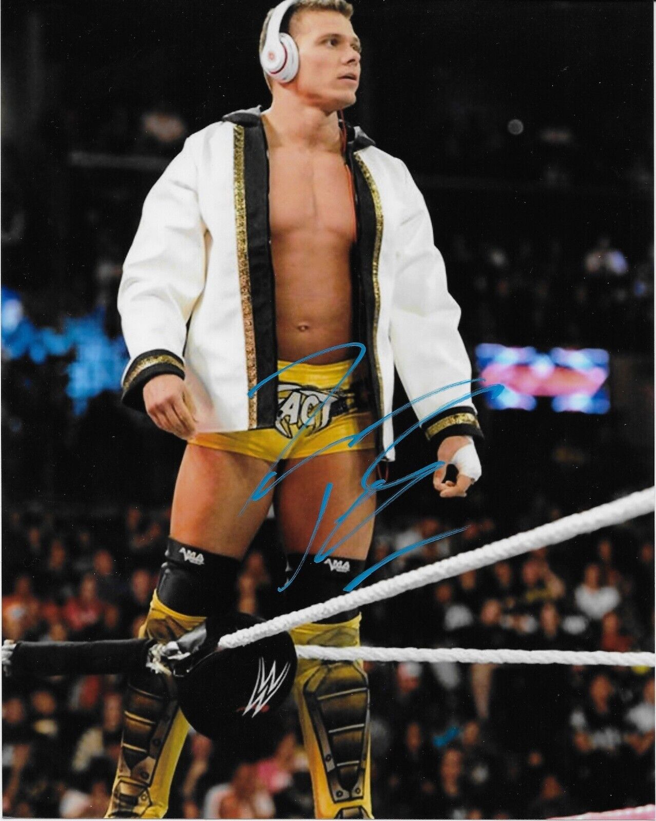 Autographed Wrestling Tyson Kidd Signed WWE Smack Down 8x10 Photo #2 Original