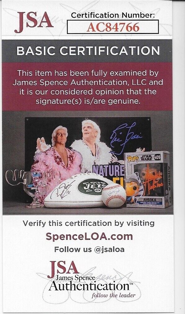 Photo autographiée de catch signée par Austin Theory WWE 8x10 avec authentification JSA