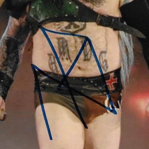 Autographed Wrestling Viking Raiders Erik & Ivar Signed WWE 8x10 Ph. #7 Original