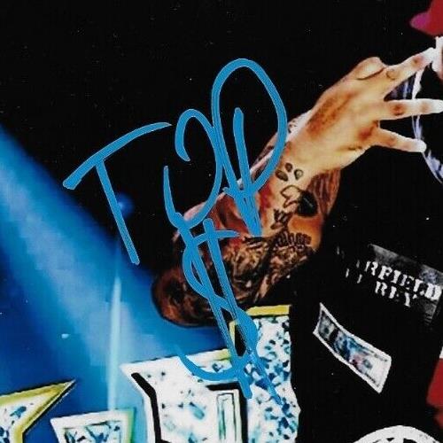 Auto. Wrestling Hit Row Ashante Adonis Top Dolla B-Fab Signed WWE 8x10 Photo #4