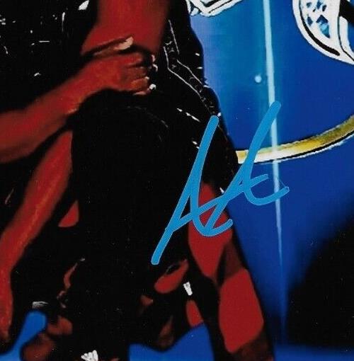 Auto. Wrestling Hit Row Ashante Adonis Top Dolla B-Fab Signed WWE 8x10 Photo #4