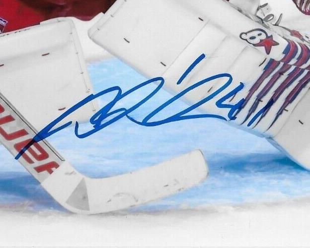 Autographed New York Rangers Jaroslav Halak 8x10 Photo #3 Original