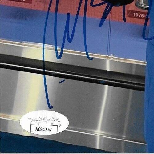 Auto. Montreal Canadiens Coach Martin St. Louis 8x10 Photo #2 JSA Authentication