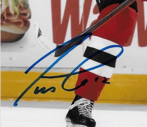 Autographed New Jersey Devils Tyce Thompson Utica Comets 8x10 Photo #4 Original