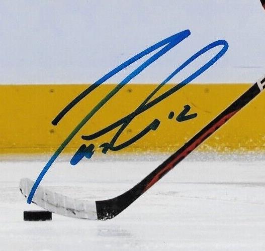 Autographed New Jersey Devils Tyce Thompson Utica Comets 8x10 Photo #2 Original