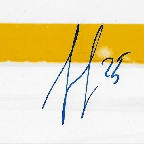 Autographed Montreal Canadiens Denis Gurianov 8x10 Photo #3 Original