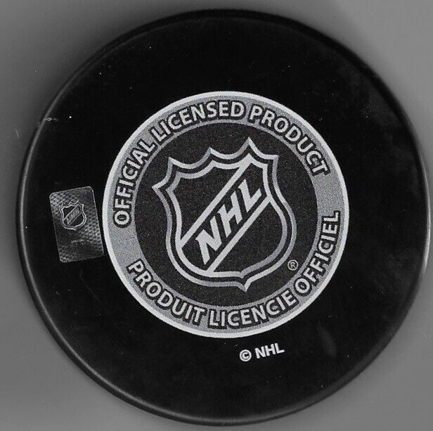 Autographed Montreal Canadiens Jan Mysak Hockey Puck Original