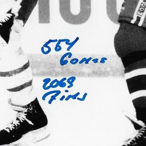 Autographed Quebec Nordiques Gord Donnelly 8x10 Photo #2 Original w Inscriptions