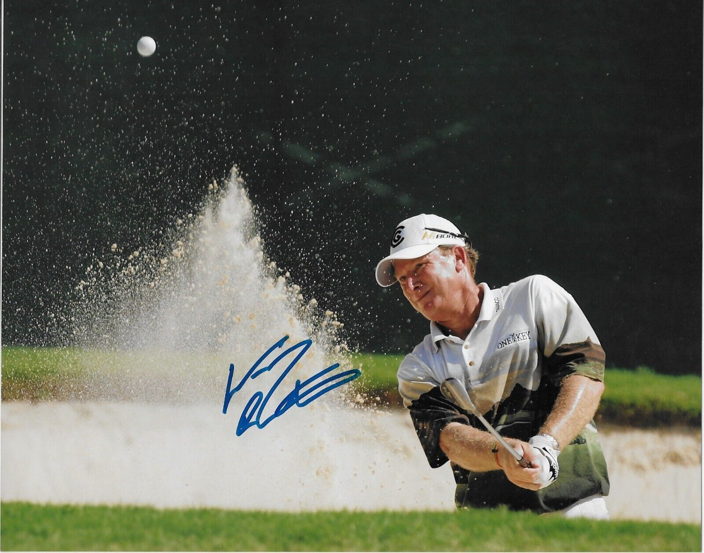 Photo 8x10 autographiée de Woody Austin PGA Golf #4 Original
