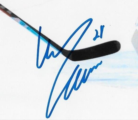Autographed Vegas Golden Knights William Carrier 8x10 Photo Original #4