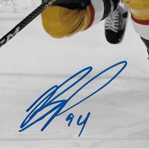 Autographed Vegas Golden Knights Brayden Pachal 8x10 Photo Original