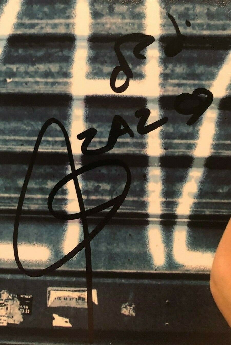 Autographed Zaz Isabelle Geffroy 12x12 PHOTO #3 Play On Original