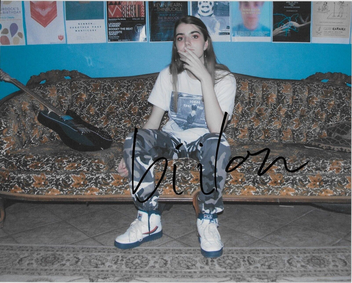 Autographed Pop Singer Megan Bulow 8x10 Photo #2 Original