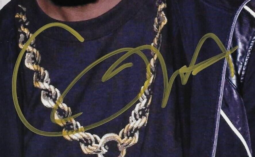 Autographed Rapper GZA Gary Eldridge Grice Wu Tang Clan 8x10 Photo Original
