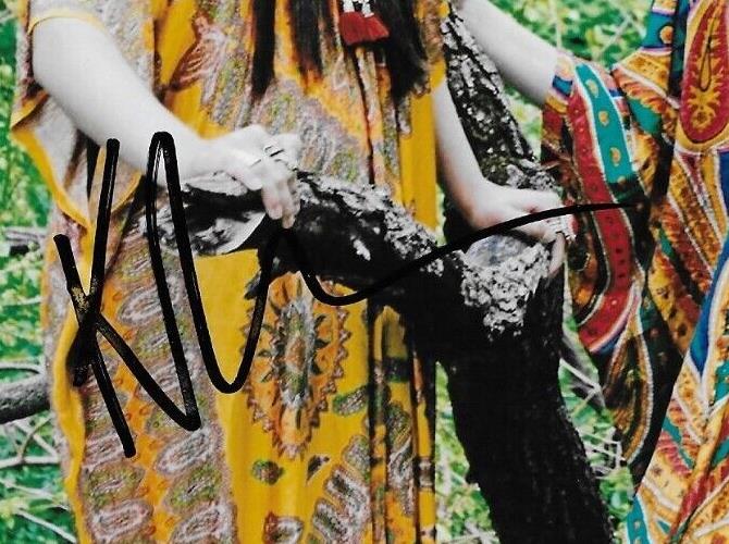 Autographed Folk Duo First Aid Kit Johanna and Klara Söderberg 8x10 Photo #2
