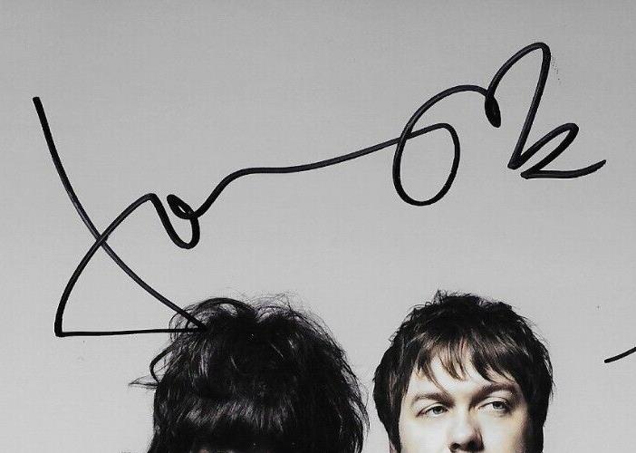 Autographed Kasabian Tom Meighan Chris Edwards Ian Matthews 8x10 Photo #2