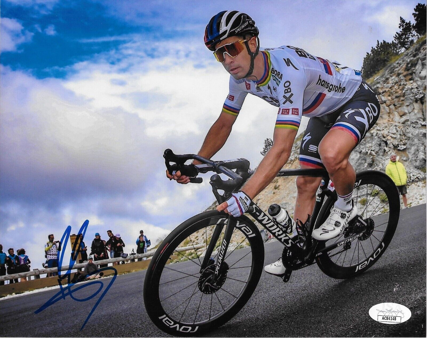 Autographed Cycling Peter Sagan Bora Hansgrohe 8x10 Photo #2 Original with JSA