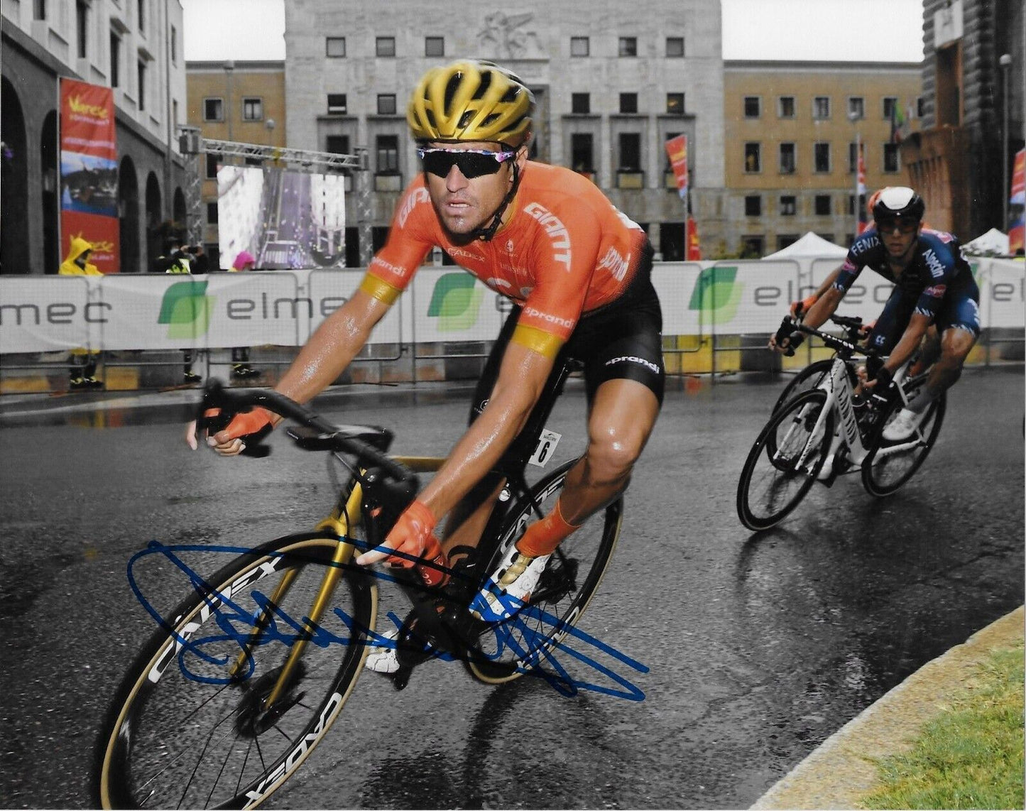 Autographed Cycling Greg Van Avermaet Racing 8x10 Photo #5 Original