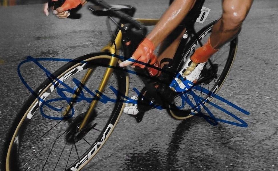 Autographed Cycling Greg Van Avermaet Racing 8x10 Photo #5 Original