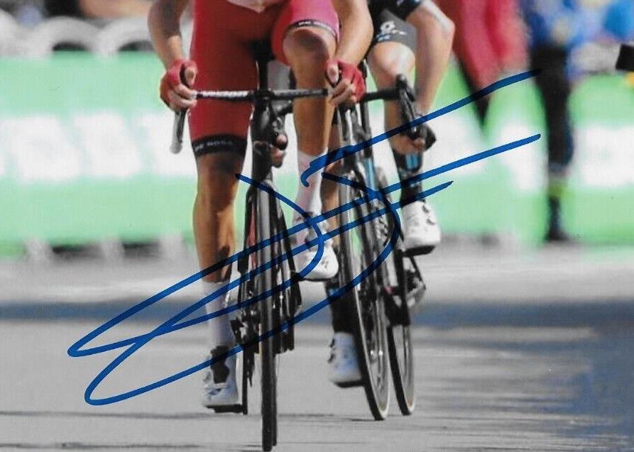 Autographed Cycling Christophe Laporte Cofidis Racing 8x10 Photo #4 Original