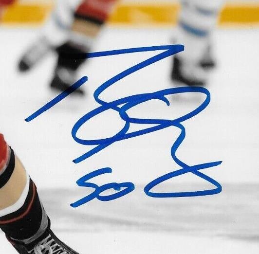 Autographed Anaheim Ducks Benoit Olivier Giroux 8x10 Photo #2 Original