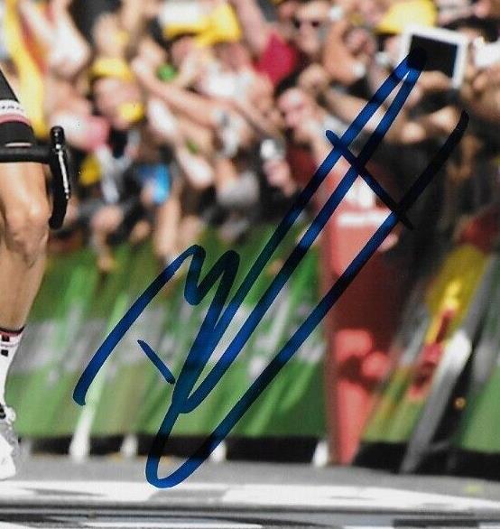 Autographed Cycling Warren Barguil UCI Team Sunweb 8x10 Photo #3 Original
