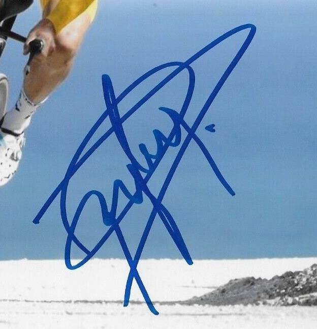 Autographed Cycling Jakob Fuglsang UCI Astana Qazaqstan 8x10 Photo #6 Original