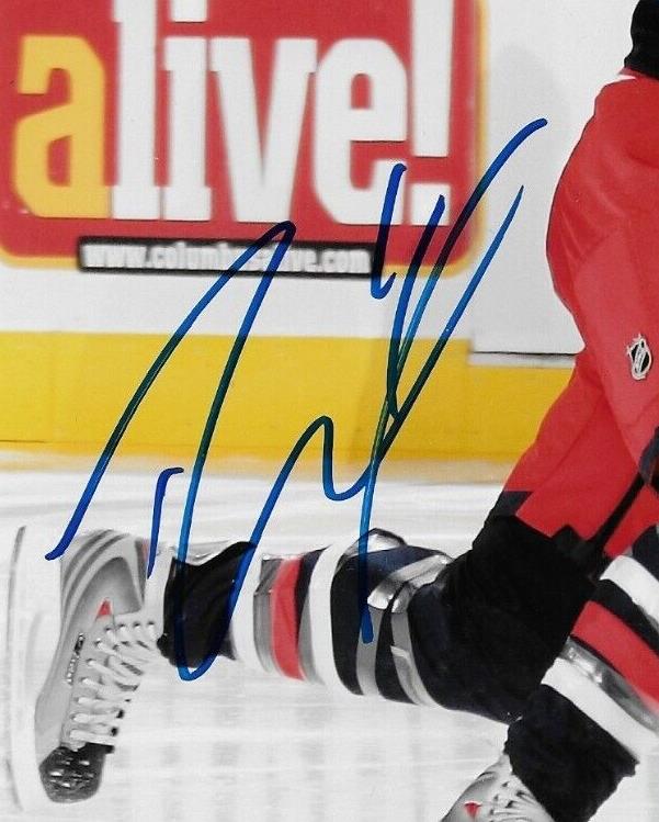 Autographed Columbus Blue Jackets Rick Nash 8x10 Photo #8 Original