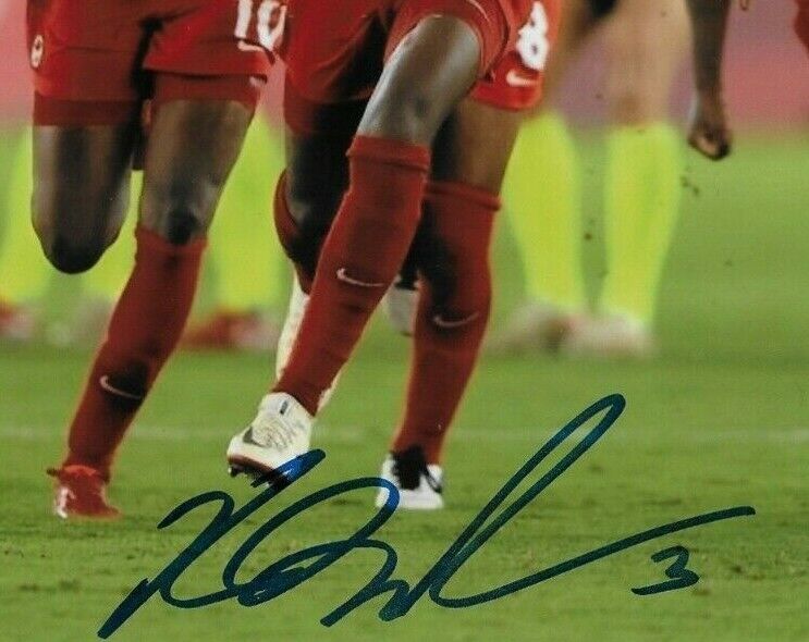 Auto. Kadeisha Buchanan, Équipe Canada Soccer Gold, Jeux olympiques de Tokyo 2020, photo 8x10