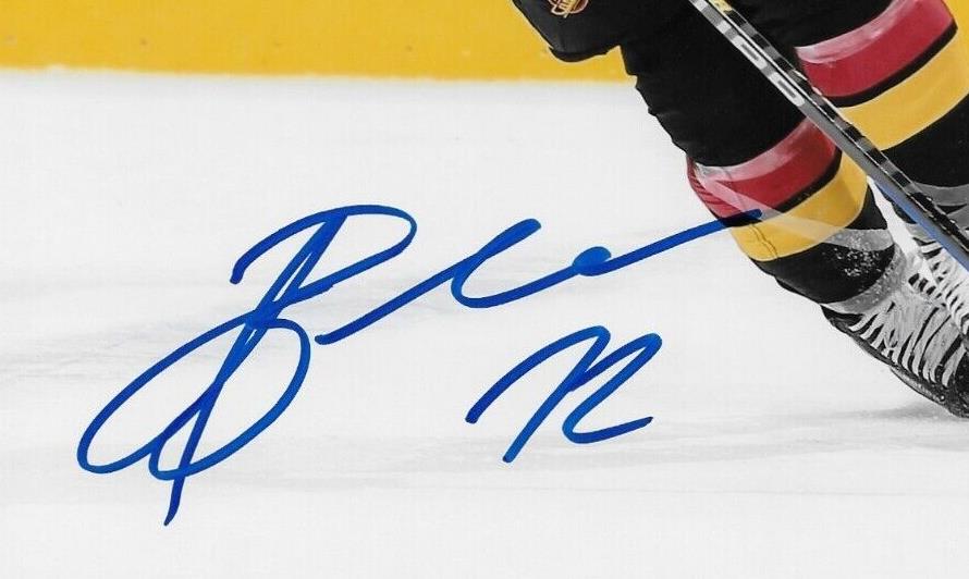 Autographed Vancouver Canucks Anthony Beauvillier 8x10 Photo #3 Original