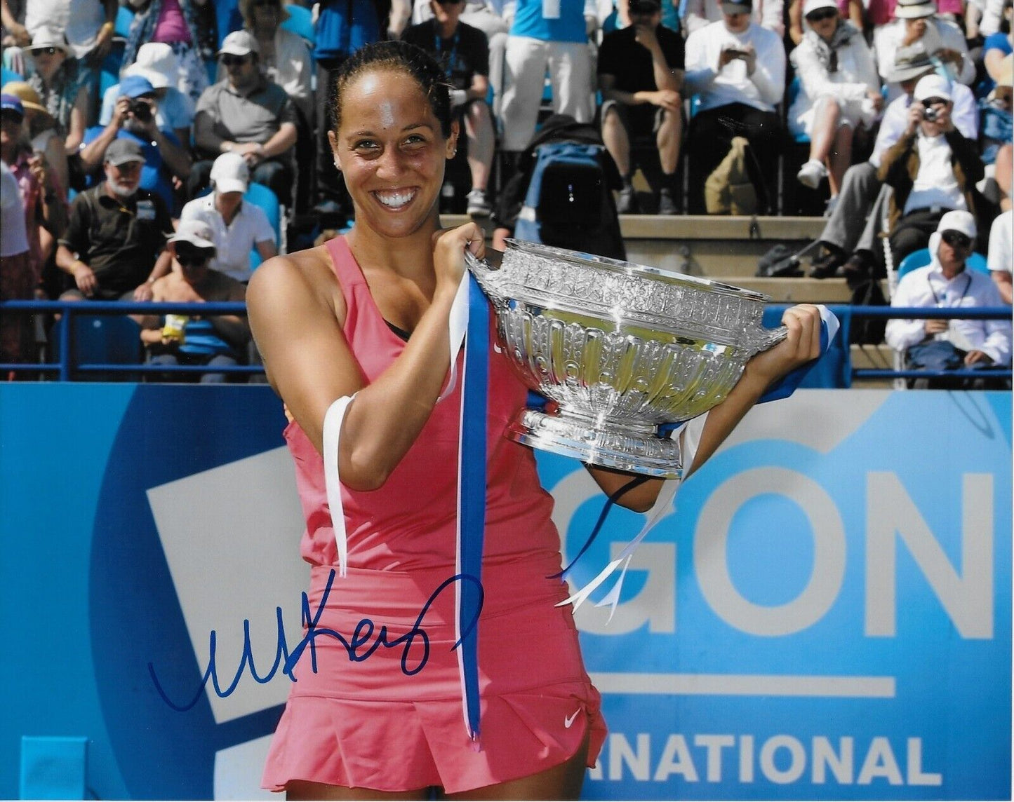 Autographed Madison Keys Tennis 8x10 Photo #4 Original