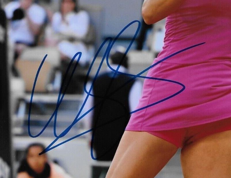 Photo 8x10 autographiée de Caroline Garcia Tennis #4 Original