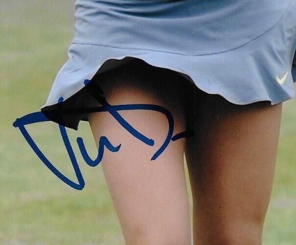 Photo autographiée de Donna Vekic Tennis 8x10 #2 Original