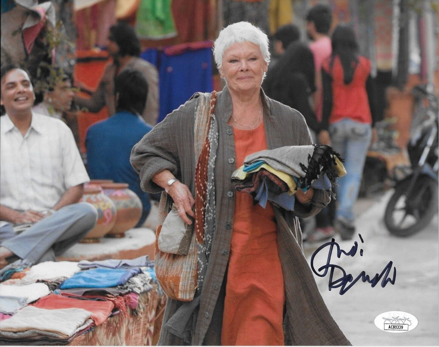 Signed Judi Dench Autographed Original 8x10 Photo #2 with JSA Authentication