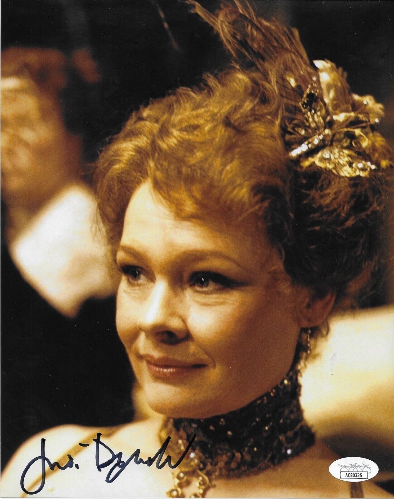Signed Judi Dench Autographed Original 8x10 Photo #3 with JSA Authentication
