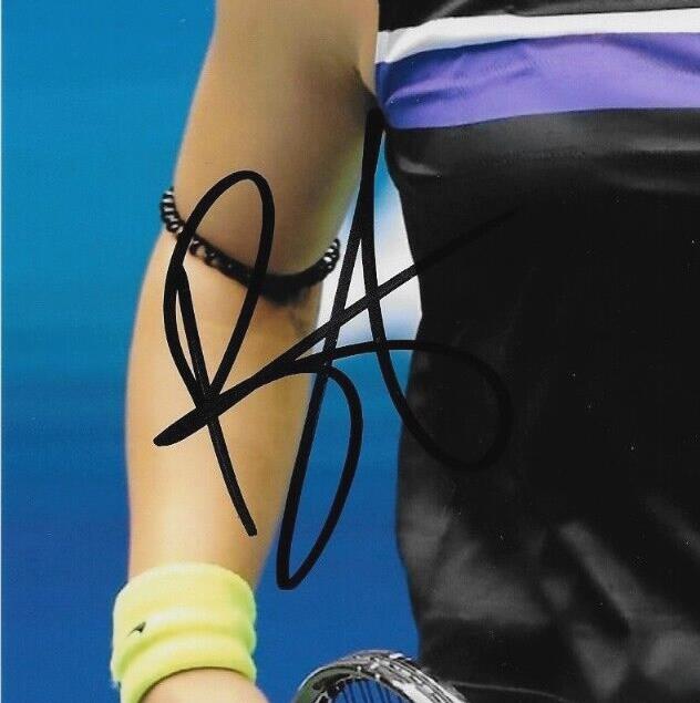 Photo autographiée de Bianca Andreescu 2019 US Open Tennis 8x10 4 Authentification JSA