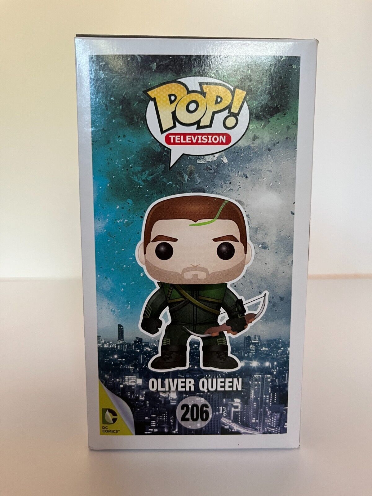 Autographed Stephen Amell signed Arrow Pop Funko JSA certified Oliver Queen