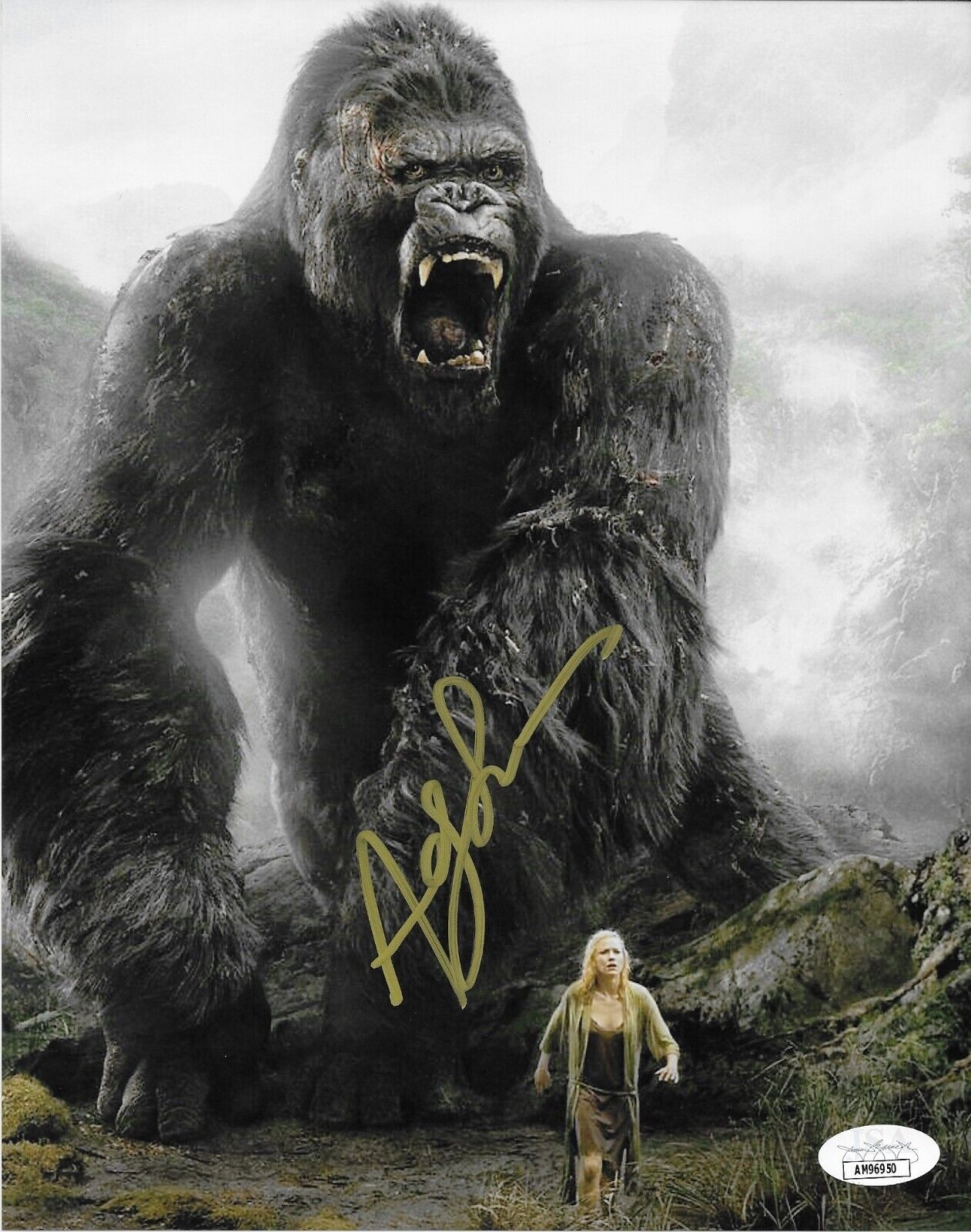Photo 8x10 signée par Andy Serkis #1 King Kong avec authentification JSA