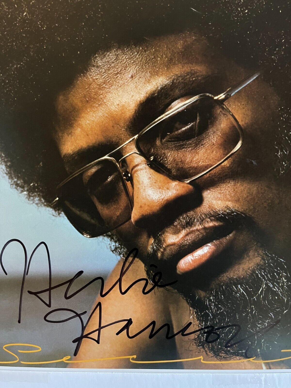 Autographed Secrets LP signed by Herbie Hancock Vinyl JSA certified
