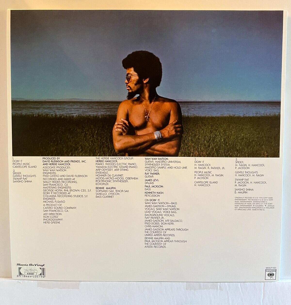 Autographed Secrets LP signed by Herbie Hancock Vinyl JSA certified