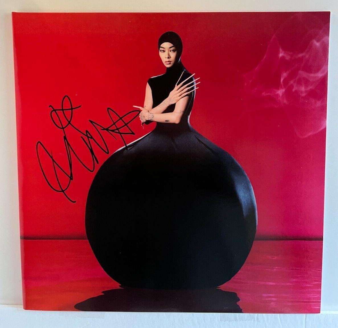 Autographed Hold the Girl LP signed by all Rina Sawayama Vinyl JSA