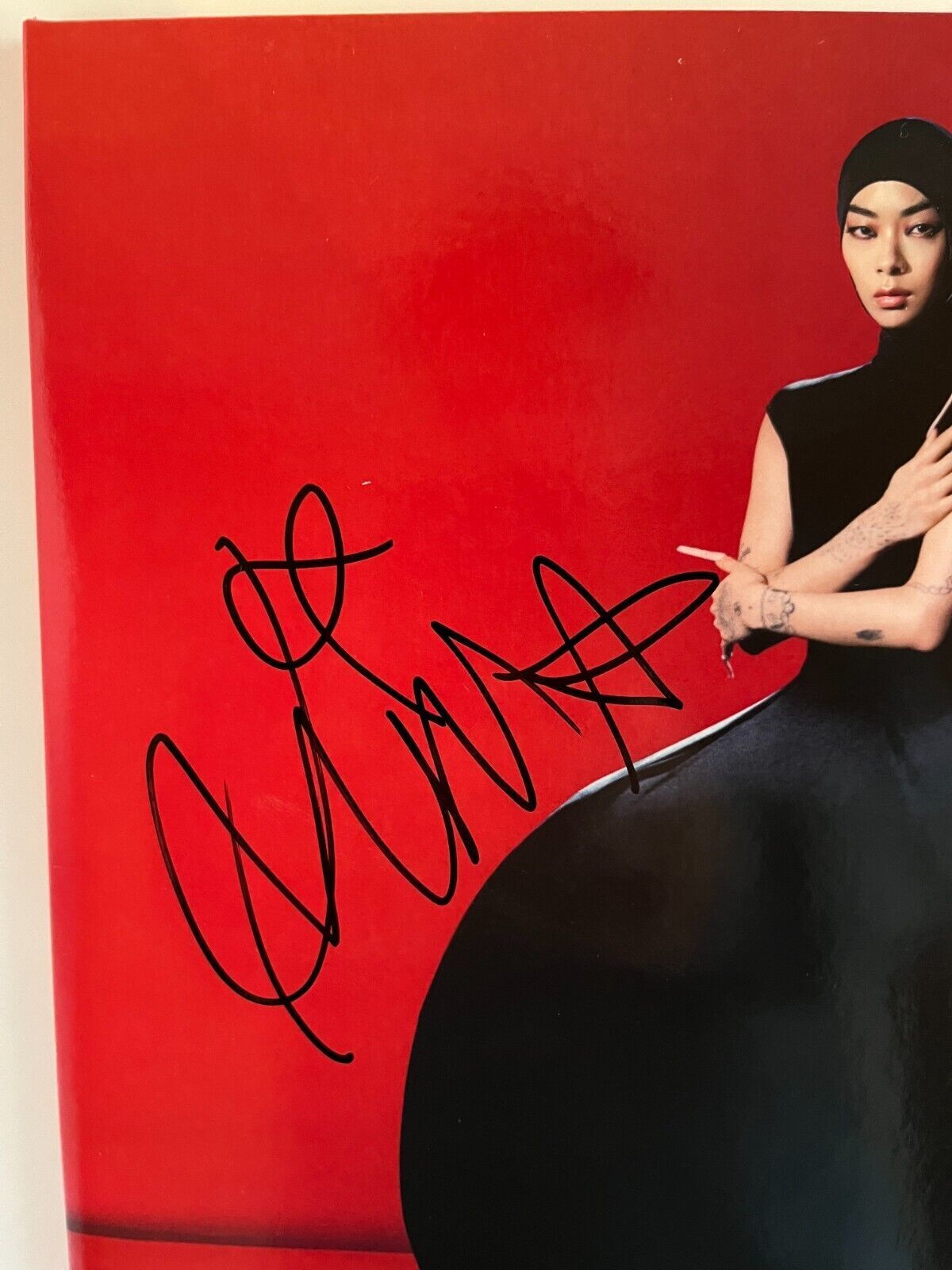 Autographed Hold the Girl LP signed by all Rina Sawayama Vinyl JSA