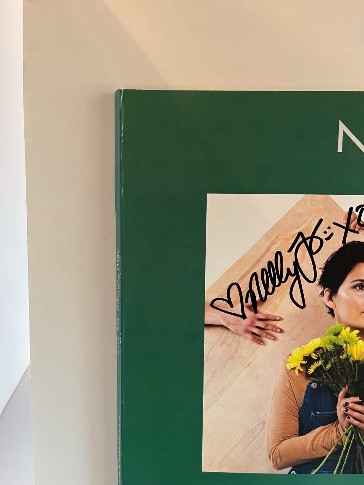 Autographed The Ride LP signed by Nelly Furtado Vinyl JSA