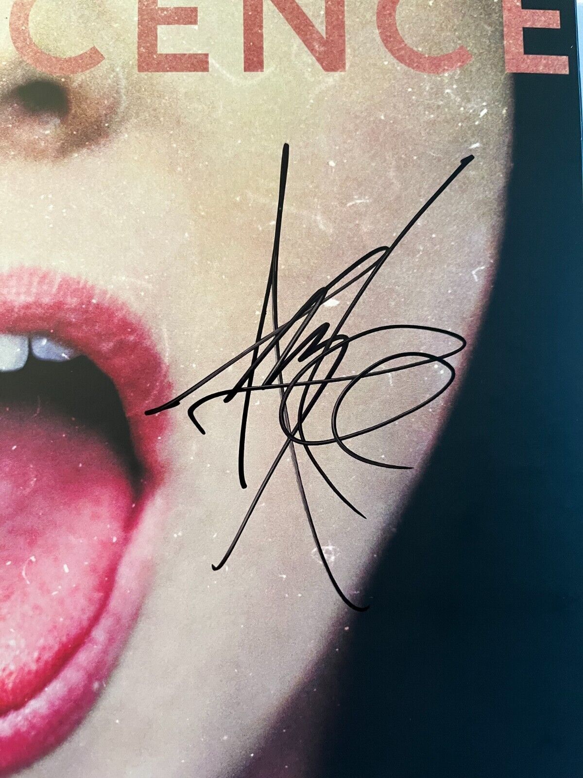 Autographed Evanescence The Bitter Truth LP signed by Amy Lee Vinyl JSA
