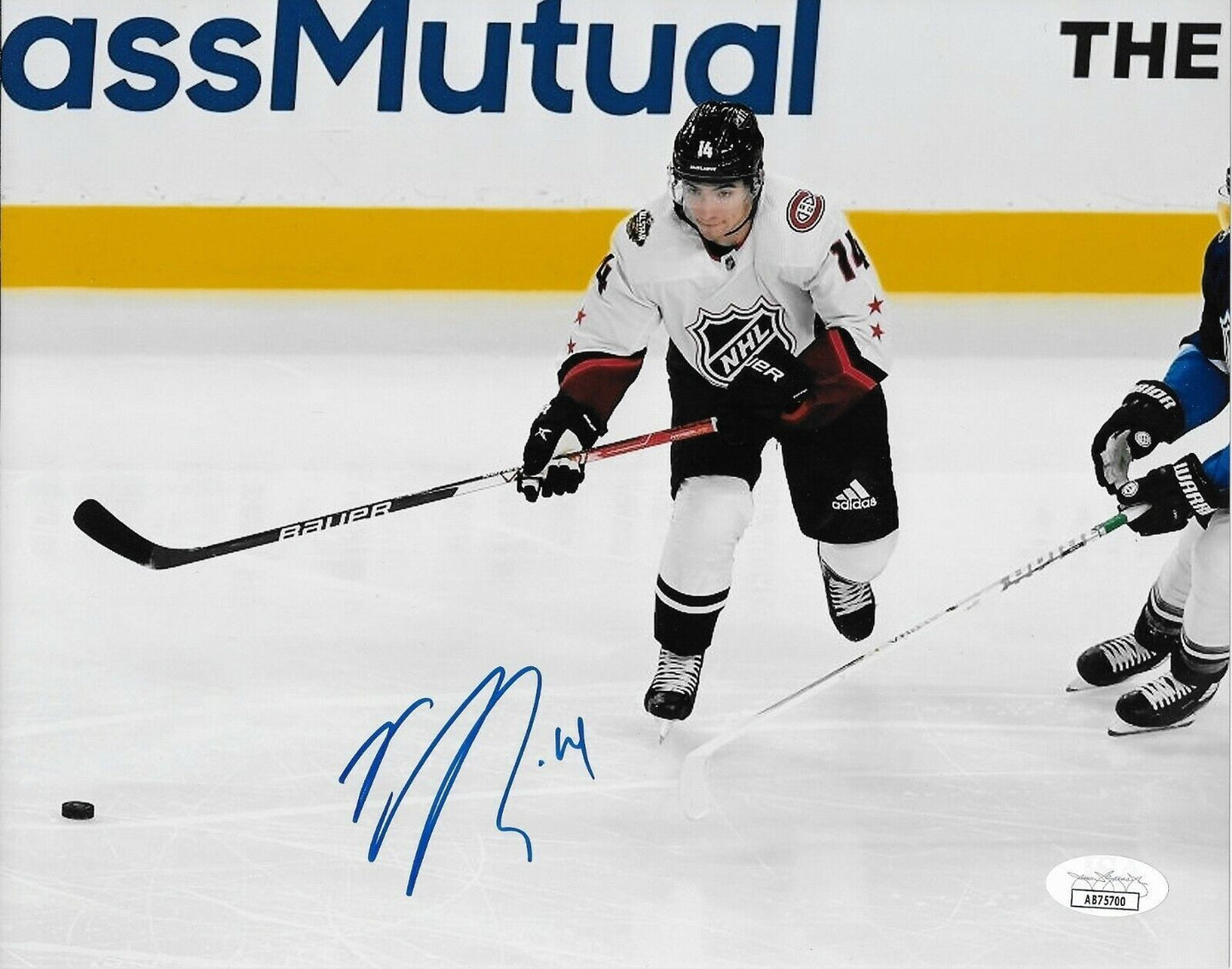 Auto. Canadiens de Montréal Nick Suzuki 8x10 Photo #3 Original avec authentification JSA