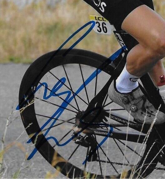 Autographed Cycling Geraint Thomas INEOS Grenadiers 8x10 Photo #7 Original w JSA