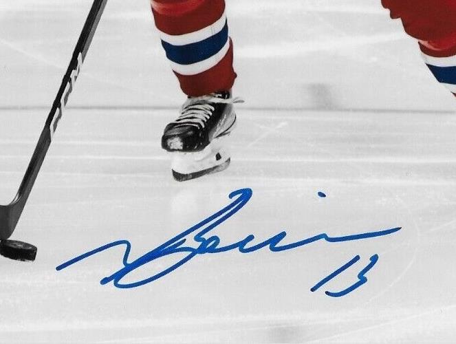 Autographed Montreal Canadiens Nicolas Beaudin Signed 8x10 Photo #2 Original