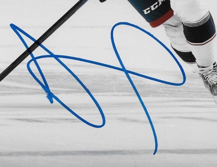Autographed Columbus Blue Jackets David Jiricek Signed 8x10 Photo #3 Original